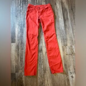 Orange faconnable pants